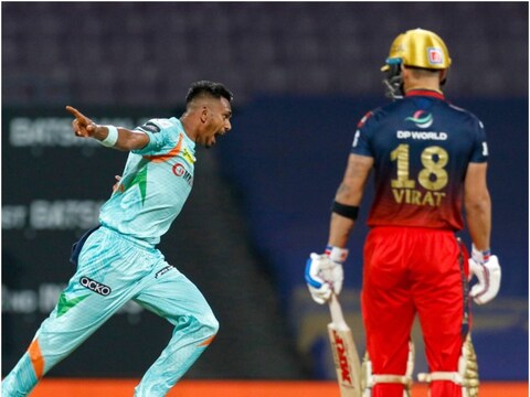IPL 2022: विराट कोहली लखनऊ सुपर जायंट्स के खिलाफ पिछले मैच में पहली ही गेंद पर आउट हो गए थे. (PTI)