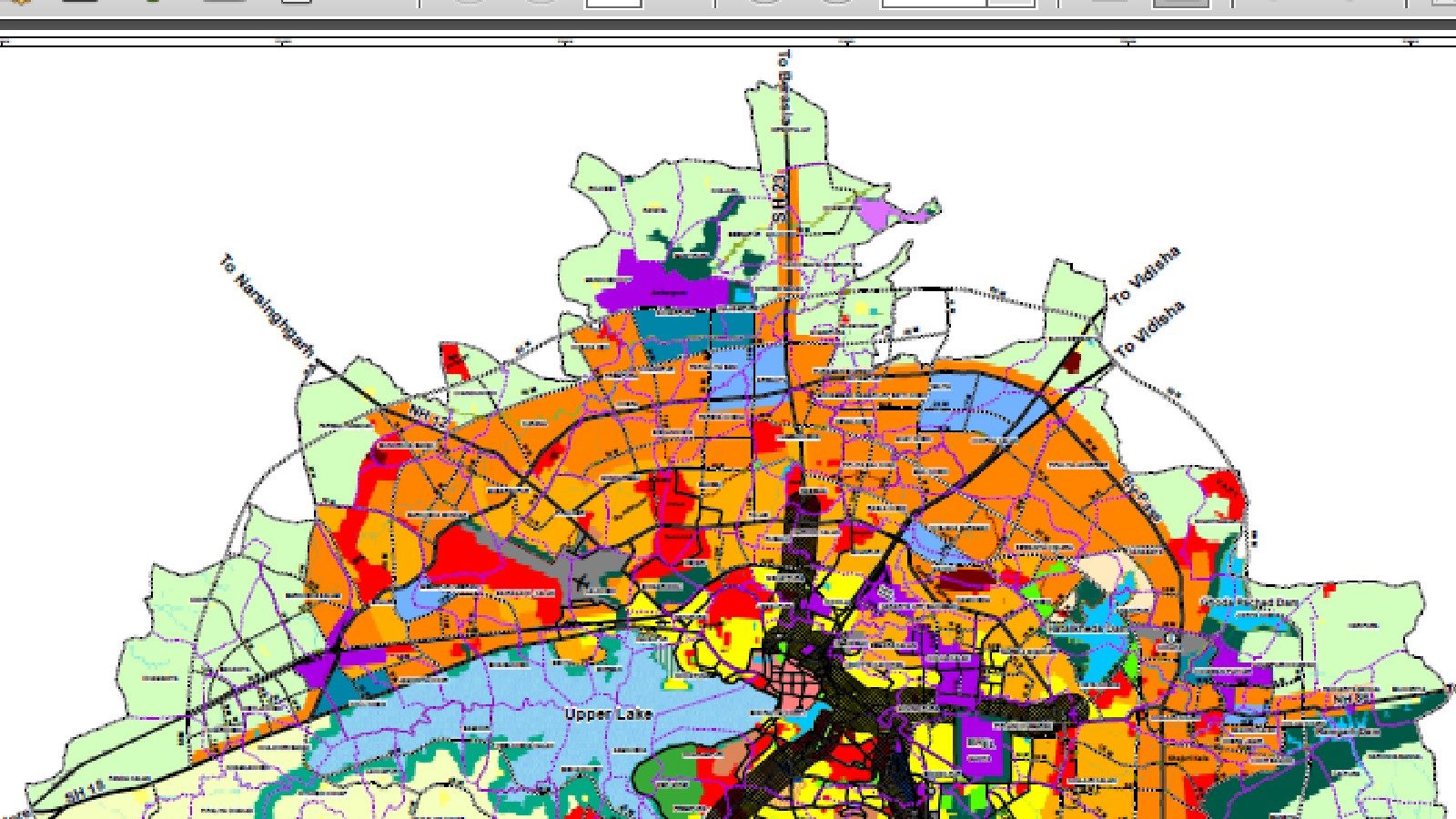 Master Plan Bhopal 2031 Map भोपाल मास्टर प्लान: अरेरा कॉलोनी में घर के साथ ऑफिस-दुकान वाला प्रावधान  वापस लेने की तैयारी में सरकार, बाघ भ्रमण क्षेत्र भी बढ़ेगा - Hopal Master  ...