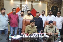 10 मोबाइल चोर गिरफ्तार, बारामदगी देख पुलिस भी हैरान, 2 करोड़ के फोन व लैपटॉप, 3.5 लाख नकद मिले