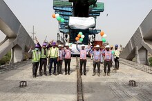 दिल्ली-मेरठ आरआरटीएस कॉरिडोरः बड़ी उपलब्‍धि, पैकेज 1 के आखिरी स्पैन का लॉन्च पूरा