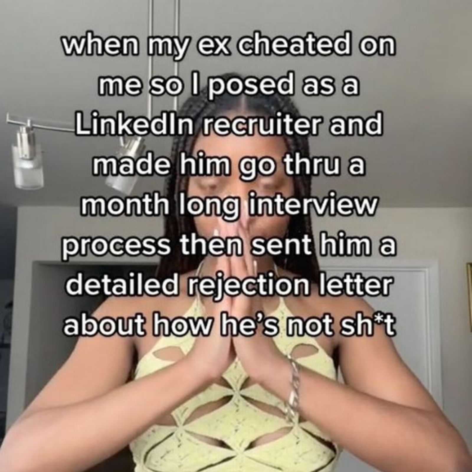 woman took revenge from cheating boyfriend