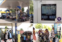 एमपी के लोग गुजरात से भरवा रहे पेट्रोल, जानिए आखिर कितने रुपये का है फर्क; देखें फोटो