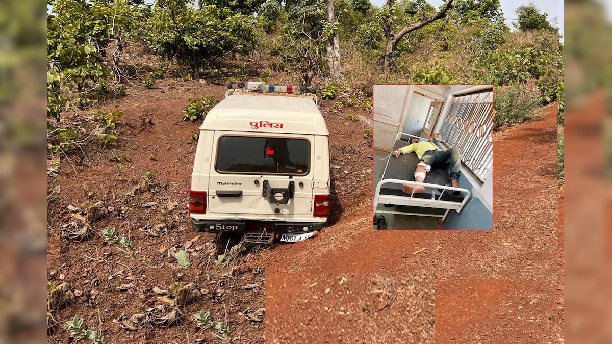 गुना हत्याकांड: &#039;विकास दुबे स्टाइल&#039; में पलटी MP पुलिस की गाड़ी, आरोपी भागे तो पैरों में मारी गोली