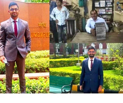 UPSC Civil Services Final Result 2021 : विशाल धाकड़ ने 39 रैंक हासिल की है.