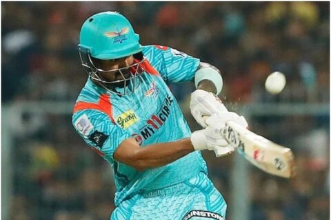IPL 2022: केएल राहुल ने आरसीबी के खिलाफ एलिमिनेटर मुकाबले में 43 गेंद में 50 रन पूरे किए थे. (PC- IPL Instagram)
