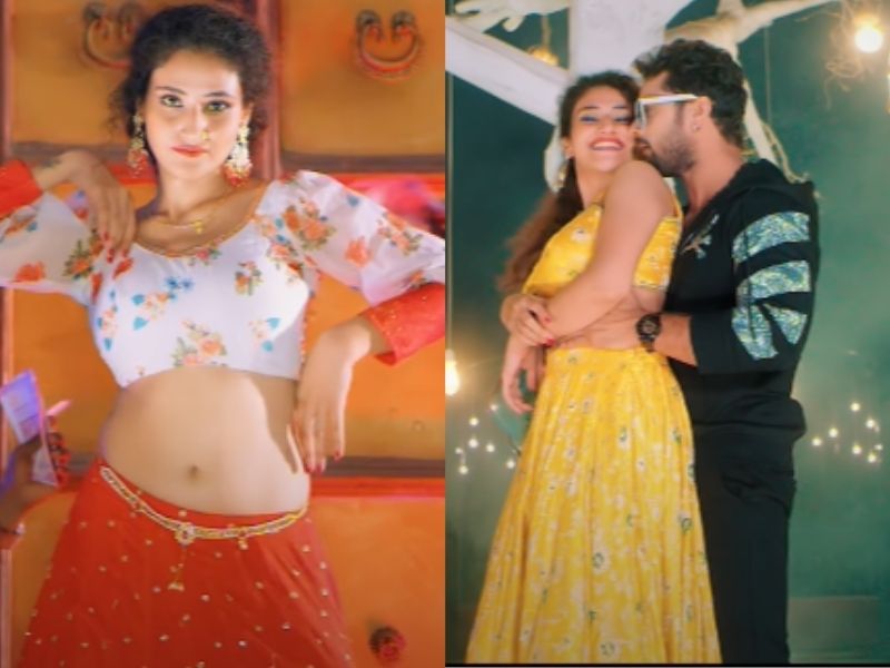 Khesari Lal Yadav and Yamini Singh's dance number 'Dadhiya Badhiya Lagela'  is out! | Bhojpuri Movie News - Times of India