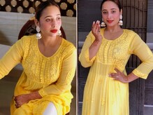 ईद पर Rani chatterjee ने पीली ड्रेस में लूटी महफिल, देखिए Photos