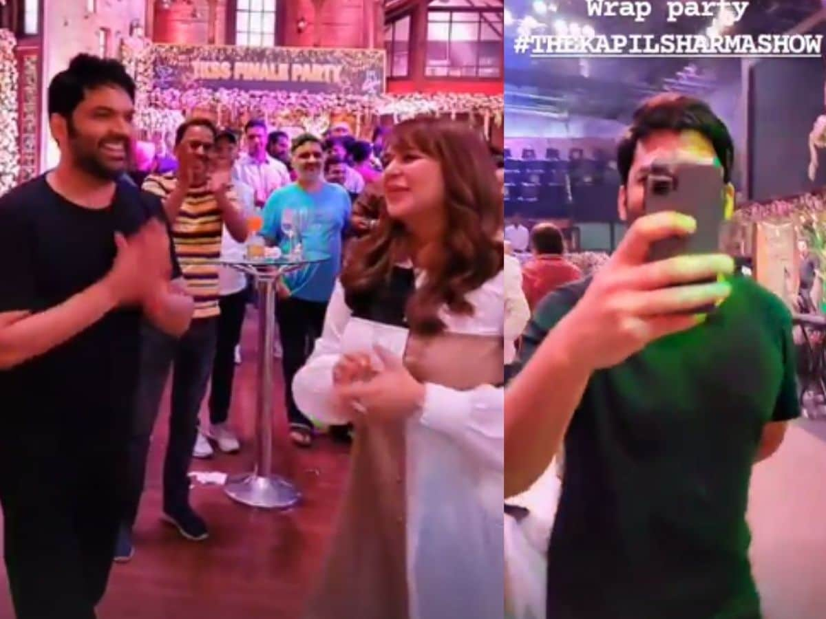 the kapil sharma show wrap up party