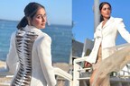 Cannes 2022 : हिना खान व्हाइट ब्लेजर और बेज कलर की स्कर्ट में अपने खूबसूरत स्टाइल से फिर छा गईं, देखिए तस्वीरें