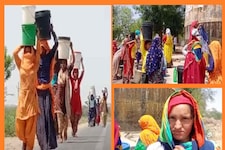 रोजाना 2 बाल्टी पानी के लिये यहां की महिलायें चलती हैं महीने में 240 किमी पैदल