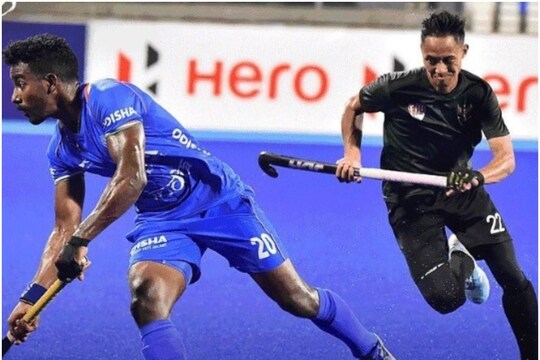 Asia cup 2022: भारतीय हॉकी टीम इंडोनेशिया को 16-0 से हराकर नॉक आउट स्टेज में पहुंच गई है. (PC-Hockey India Instagram)