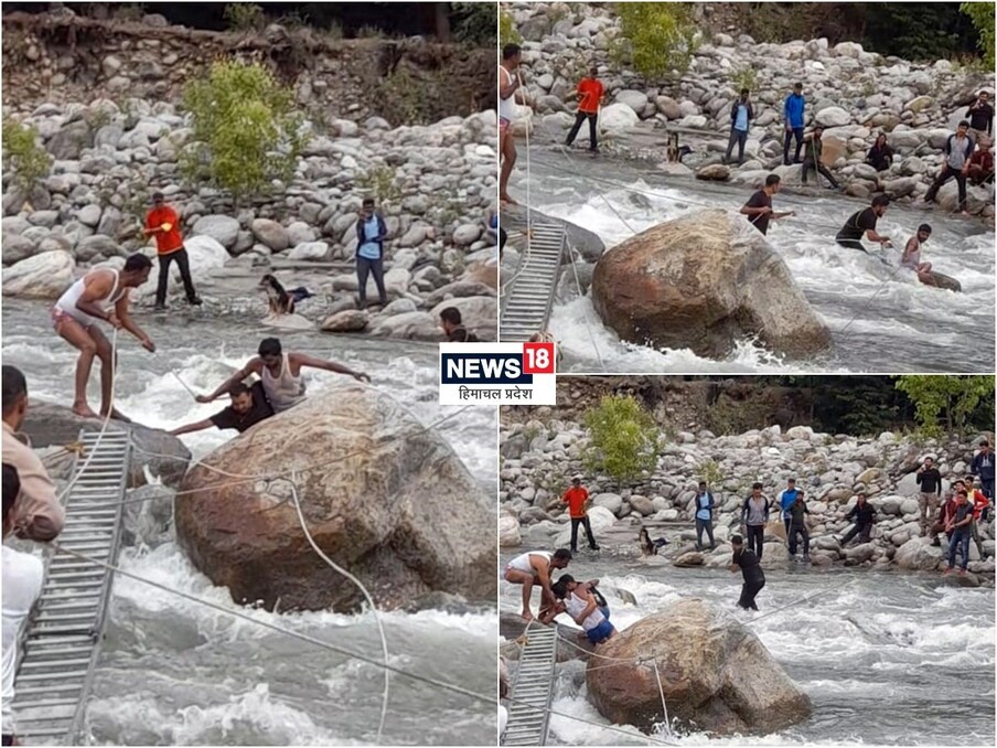  मनाली. हिमाचल प्रदेश के कुल्लू-मनाली में अक्सर देखने को मिला है कि ब्यास नदी के किनारे मस्ती करना खतरे से खाली नहीं है.