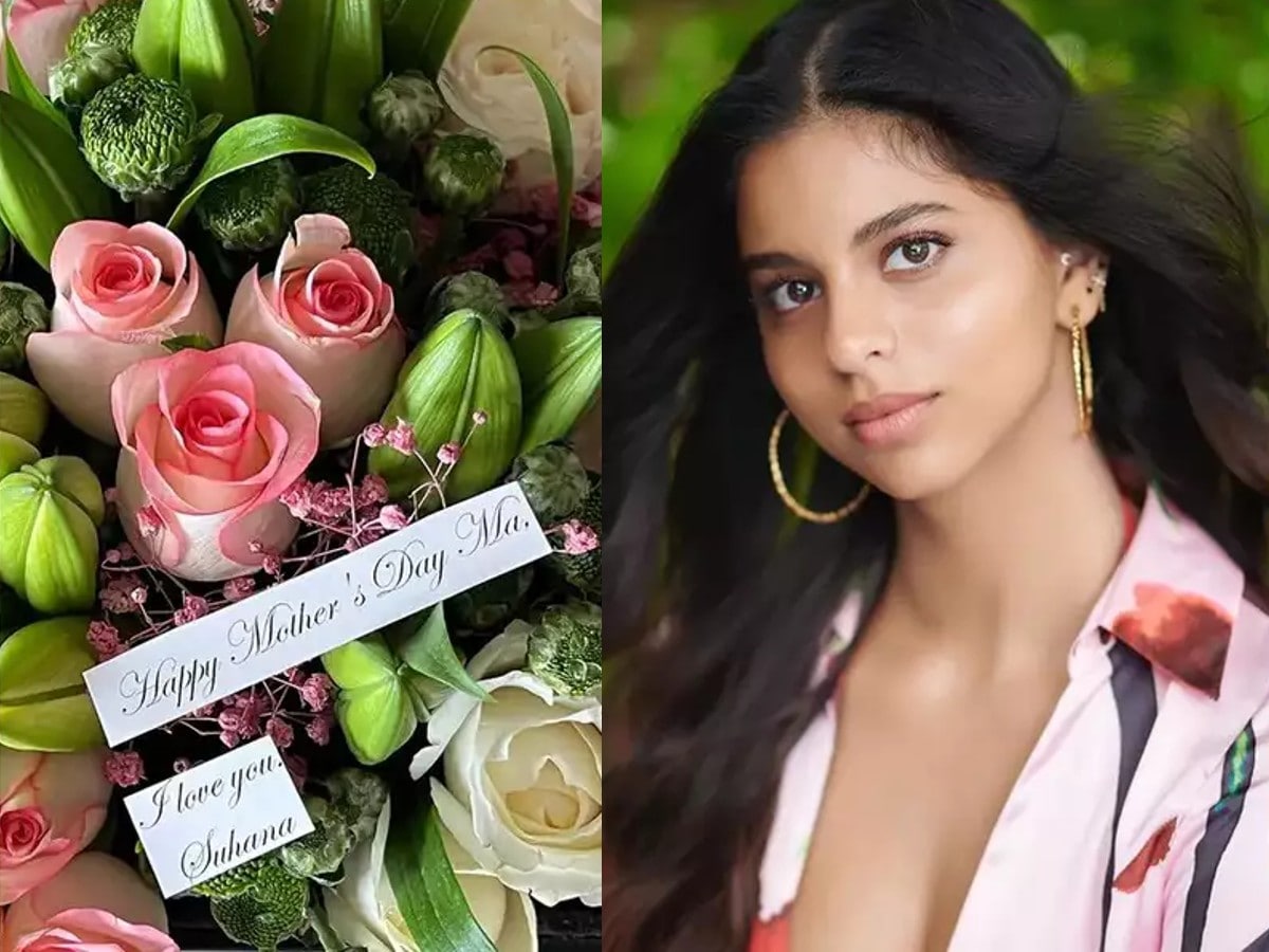 this is what Suhana Khan gifted to mother gauri khan on mothers day