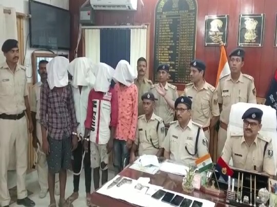 बिहार के शिवहर में पेट्रोल पंपों को निशाना बनाने वाला निरहुआ गैंग पुलिस के हत्थे चढ़ा है 