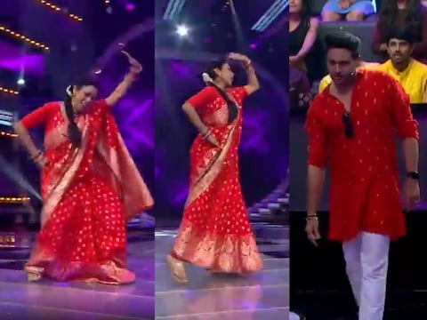 अनुपमा और अनुज डांस करते हुए. (फोटो साभारः  Instagram Videograb@anupma.ma)