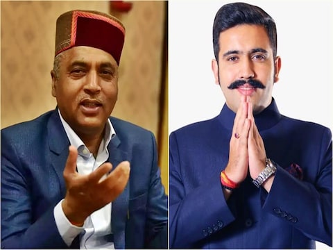 विक्रमादित्य सिंह ने कहा कि केवल ठेकेदार इस सरकार से खुश हैं. 