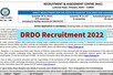 Sarkari Jobs 2022 : डीआरडीओ में इस पद पर बंपर नौकरियां, जानें सैलरी