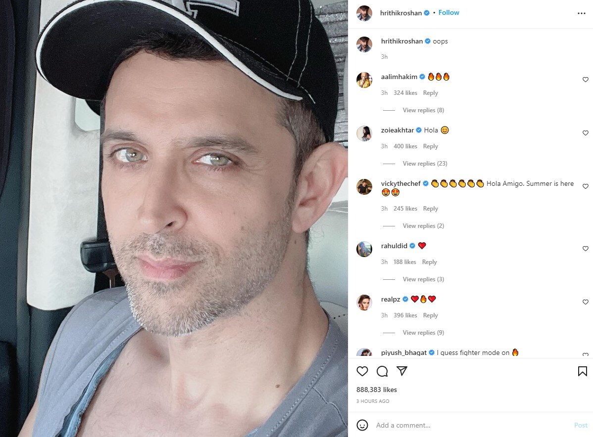 Hrithik Roshan, Hrithik roshan vikran vedha, Hrithik Roshan news, Hrithik Roshan beard photo, Hrithik Roshan clean shave look, Hrithik Roshan new film, ऋतिक रोशन, ऋतिक रोशन विक्रान वेधा, ऋतिक रोशन क्लीन शेव, ऋतिक रोशन नई फिल्म