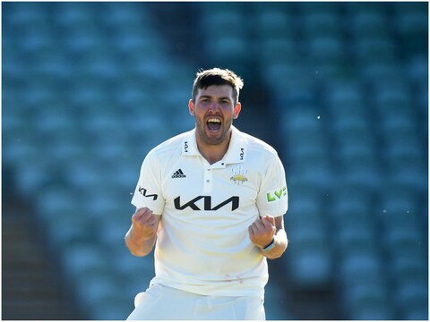 जैमी ओवरटन इस सीजन में सरे के लिए 21 विकेट ले चुके हैं. (Surrey Cricket)