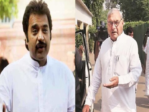 हिसार के आदमपुर से विधायक कुलदीप बिश्नोई और हरियाणा के पूर्व मुख्यमंत्री भूपेंद्र सिंह हुड्डा. (File Photo)