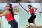 Monalisa Pics: भोजपुरी एक्ट्रेस से टीवी की 'डायन' बनीं मोनालिसा ने रेड और ब्लैक आउटफिट में मचाई आफत! देखिए