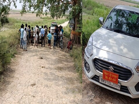 वैशाली के राजापाकर प्रखंड के बीडीओ युसूफ सेराज पर अपनी ही गलत हरकत का वीडियो बनाने का आरोप.
