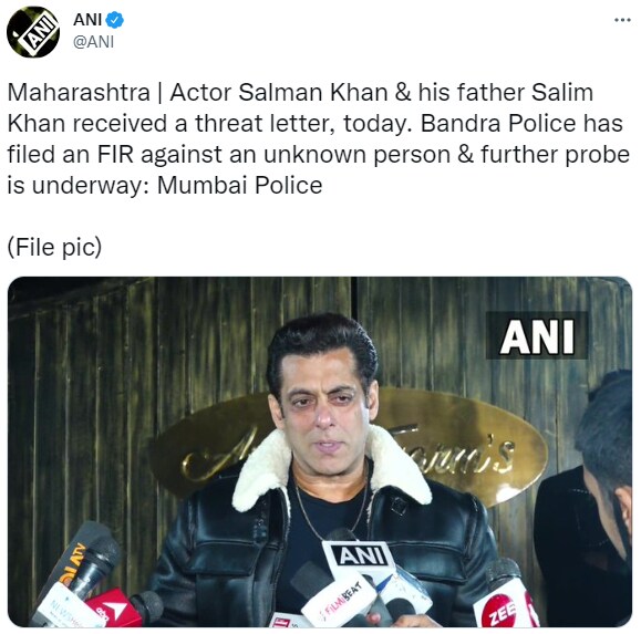 Salman Khan, Salim Khan, Mumbai Police, सलमान खान, सलीम खान, मुंबई पुलिस