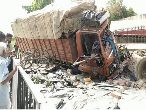 हरियाणा के अंबाला जिले में दर्दनाक सड़क हादसा