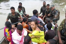 असमः बाढ़ में फंसे लोगों की मदद के लिए गए पुलिसकर्मी नदी में बहे, 2 की मौत