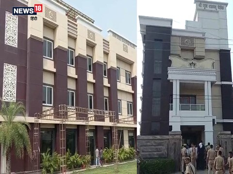 इस कार्रवाई के दौरान भारी संख्या में पुलिस बल के साथ कई थानों की फोर्स मौजूद थी.