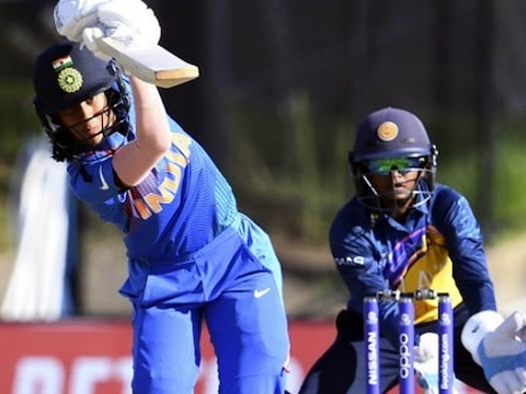 श्रीलंका के खिलाफ इस मैच में 27 गेंदों पर 36 रन की नाबाद पारी खेलने वालीं जेमिमा रोड्रिग्ज को प्लेयर ऑफ द मैच चुना गया. (AFP)