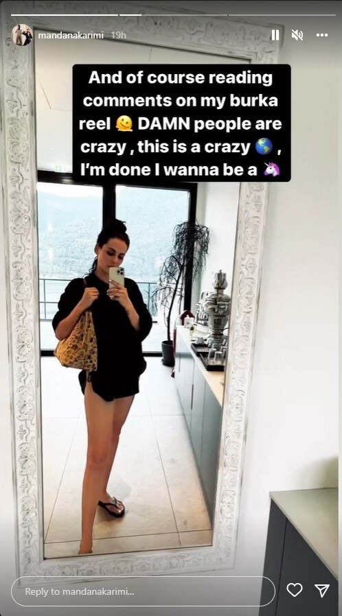 Mandana Karimi, Mandana Karimi Video, Mandana Karimi Burqa, Mandana Karimi Hijab, Mandana Karimi Lock Upp, Hindi News, Istanbul, Mandana Karimi in Hijab, Mandana Karimi troll, Mandana Karimi controversy, मंदाना करीमी, Mandana Karimi dance, Mandana Karimi burqa dance