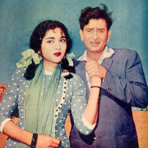 raj kapoor with vyjayanthimala