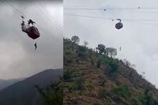 हिमाचल: रोपवे में खराबी आने के कारण 4 महिलाओं समेत हवा में अटकीं 11 'जानें'
