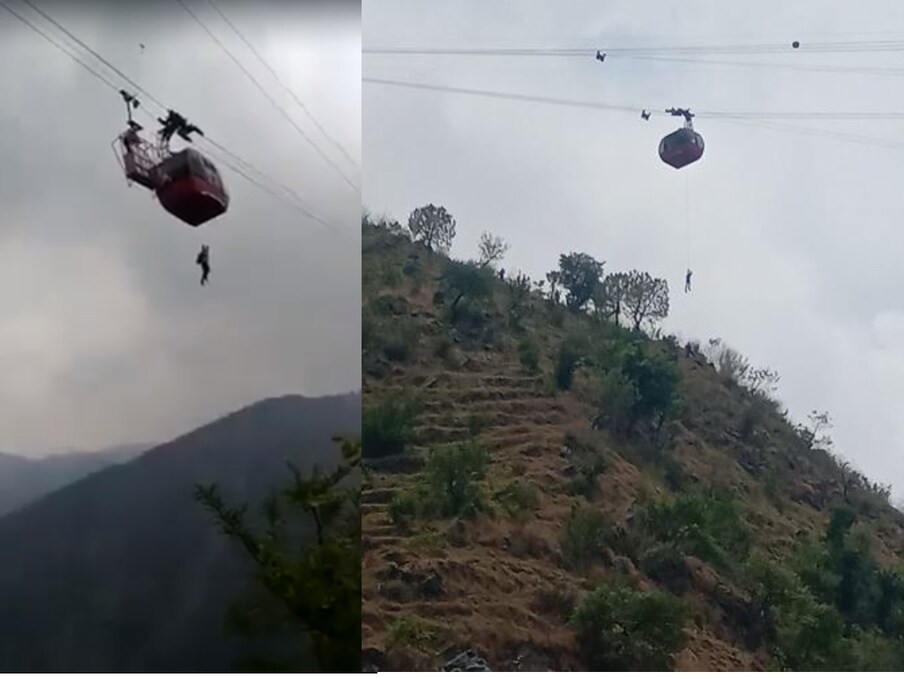 छह घंटे तक चले बचाव अभियान के बाद सभी पर्यटकों को बचा लिया गया.राज्य आपदा प्रबंधन के एक अधिकारी ने बताया कि सोलन के परवाणू टिम्बर ट्रेल में एक केबल कार तकनीकी खराबी की वजह से रास्ते में ही अटक गई थी.