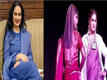 पद्मिनी कोल्हापुरी की मौजूदगी में ट्रांसजेंडर्स ने रैंप पर बिखेरे जलवे