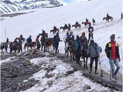 बाबा अमरनाथ दर्शन 30 जून से शुरू होकर 11 अगस्त तक चलेगा....फाइल फोटो 