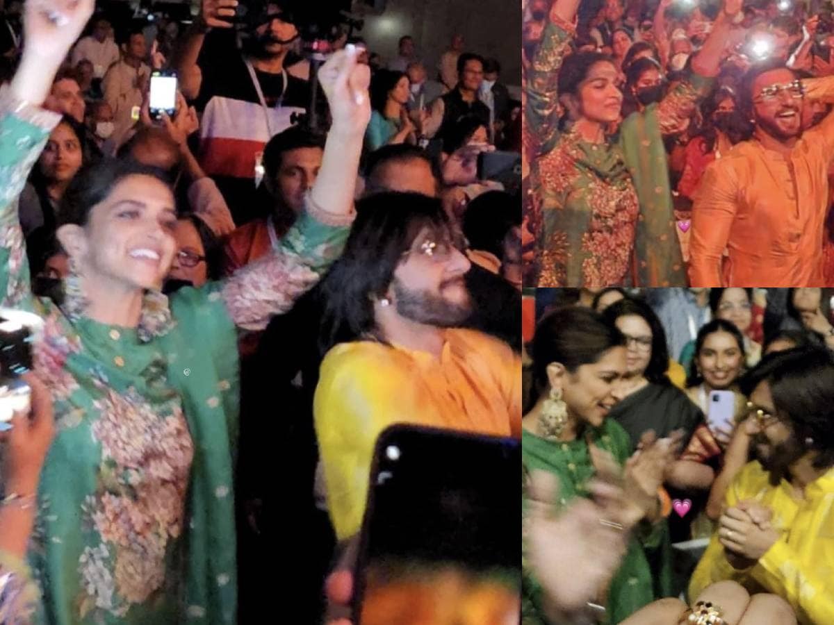 Deepika Padukone Ranveer Singh Dance video