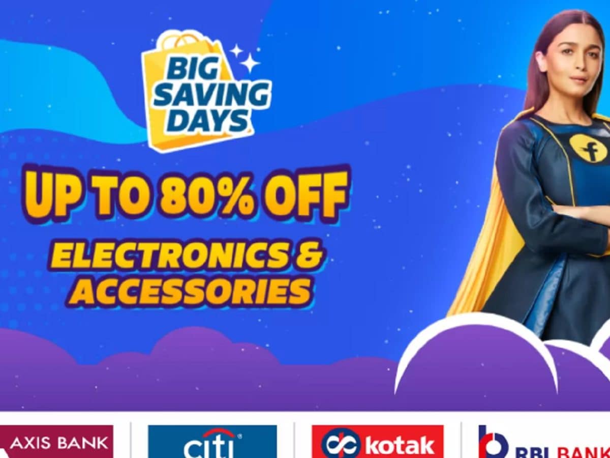 Flipkart Sale: 80% की छूट पर घर लाएं इलेक्ट्रॉनिक सामान, 199 रुपये में भी कर सकते हैं शॉपिंग…