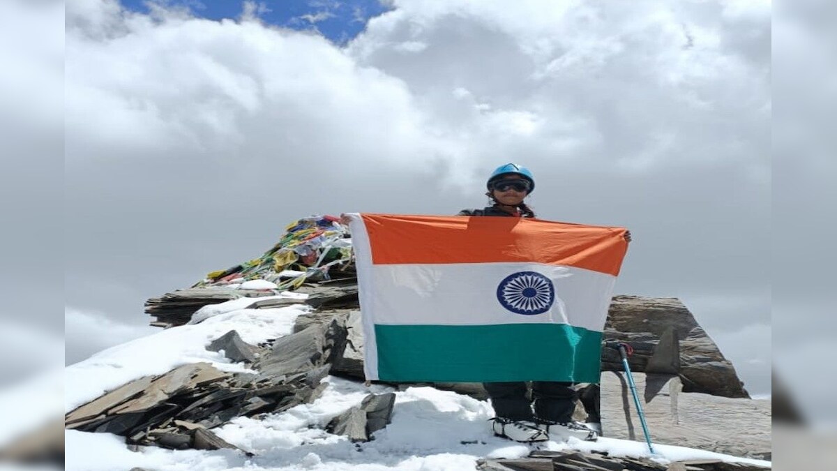 जमुई की पर्वतारोही निशु सिंह ने 20500 फुट ऊंची चोटी की फतह शान से लहराया तिरंगा