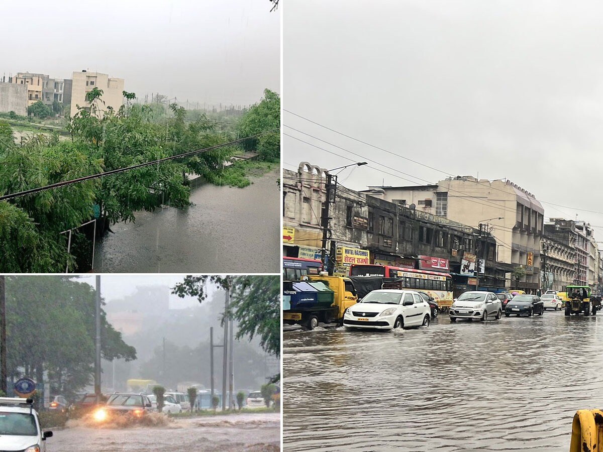 MP Weather Update: मध्य प्रदेश में बारिश का दौर जारी, इंदौर-भोपाल समेत 33 जिलों में ऑरेंज अलर्ट - mp weather report heavy rain in 33 districts including indore bhopal imd issue orange