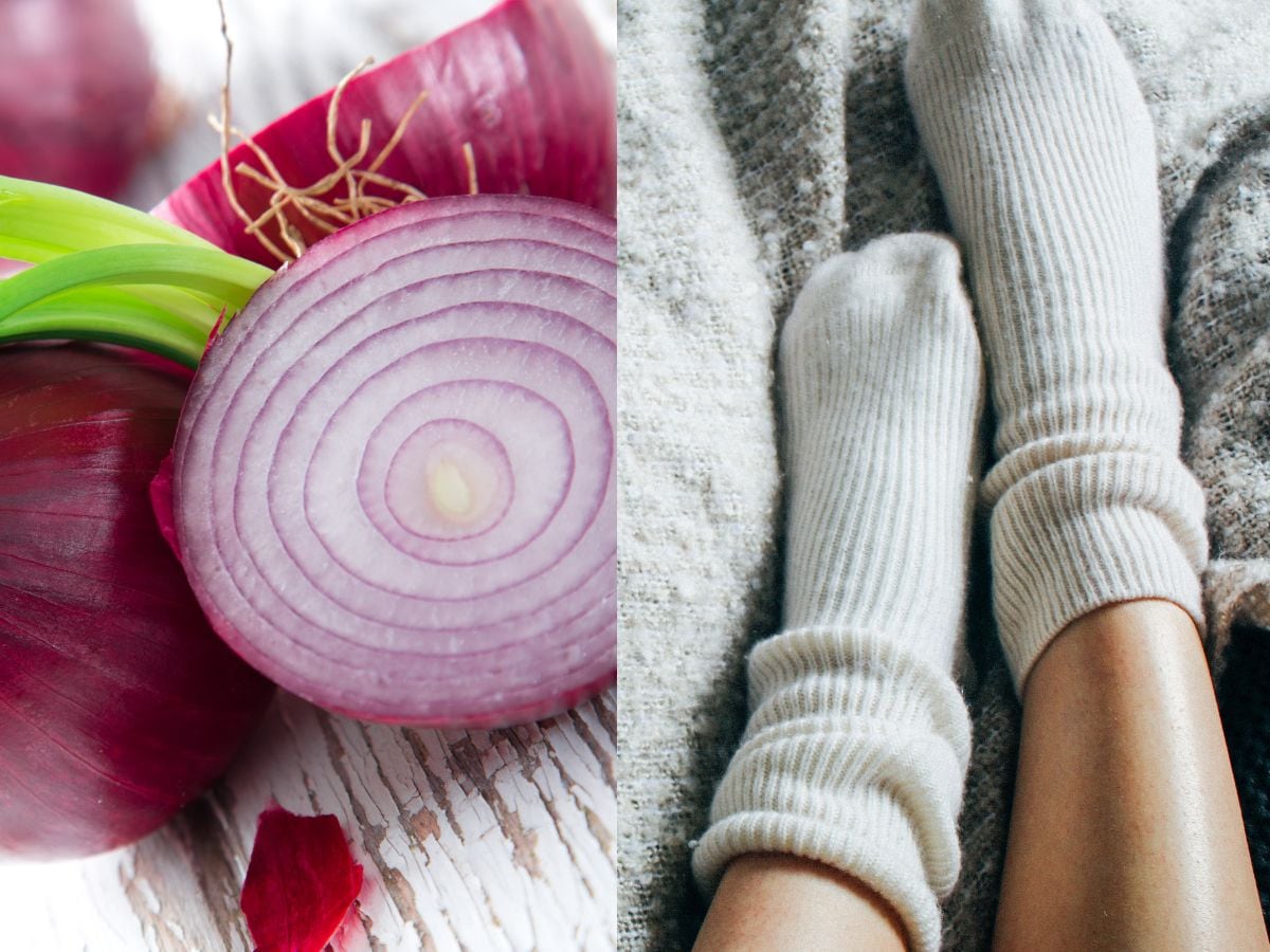 क्‍या सच में मोजे में प्‍याज रखने से ठीक हो जाती है सर्दी और फ्लू