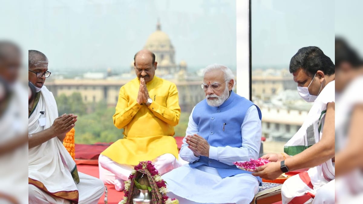 नए संसद भवन के ऊपर स्थापित हुआ भारत का राष्ट्रीय प्रतीक अशोक स्तंभ PM मोदी ने किया अनावरण