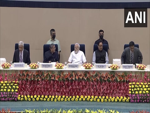 ऑल इंडिया डिस्ट्रिक्ट लीगल सर्विस अथॉरिटीज की बैठक में पीएम मोदी (ANI) 
