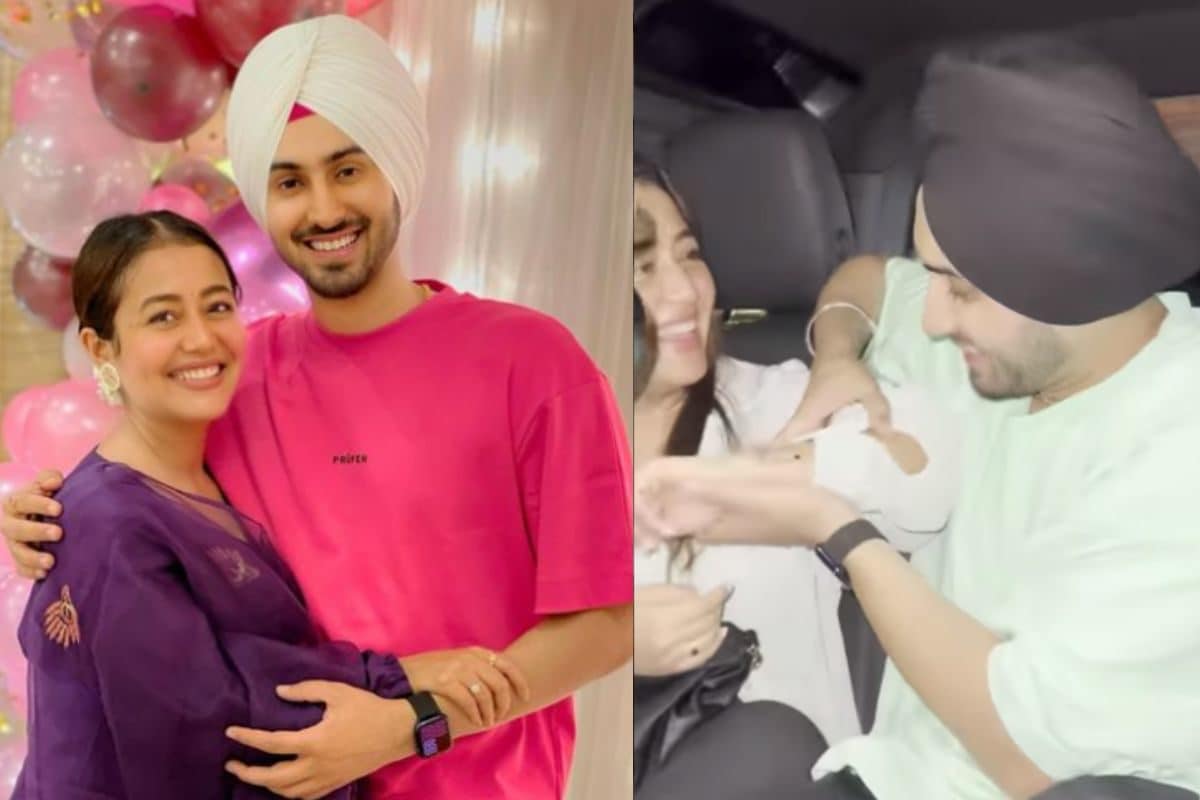 Neha Kakkar Gets Hubby Rohanpreet Singh's Name Etched on Her Arm; Watch His  Priceless Reaction - News18