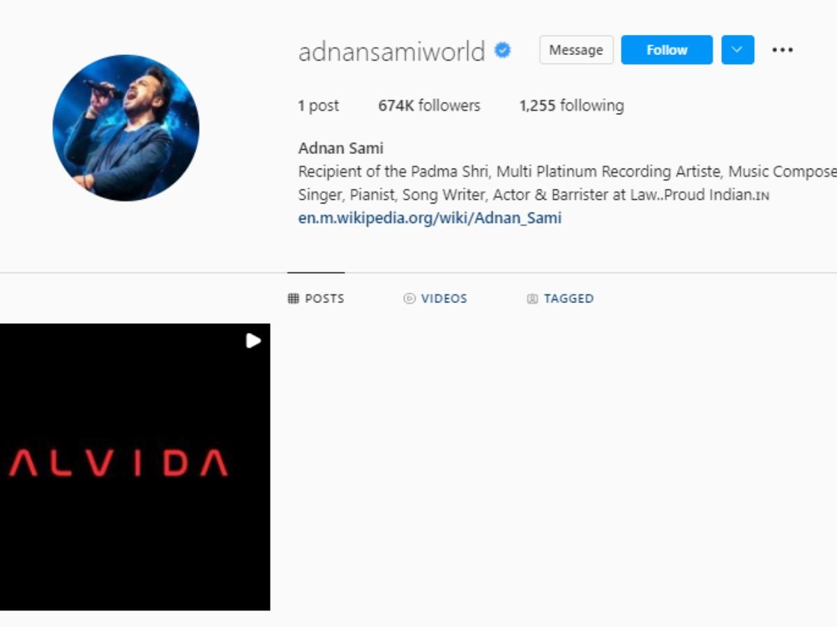 Adnan Sami, Adnan Sami instagram account, Adnan Sami instagram, Adnan Sami news, अदनान सामी, अदनान सामी का इंस्टाग्राम, अदनान सामी सोशल मीडिया, bollywood news, entertainment news