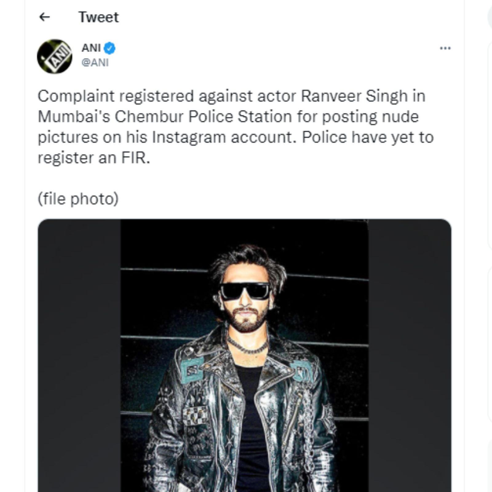 ranveer singh, fir against ranveer singh