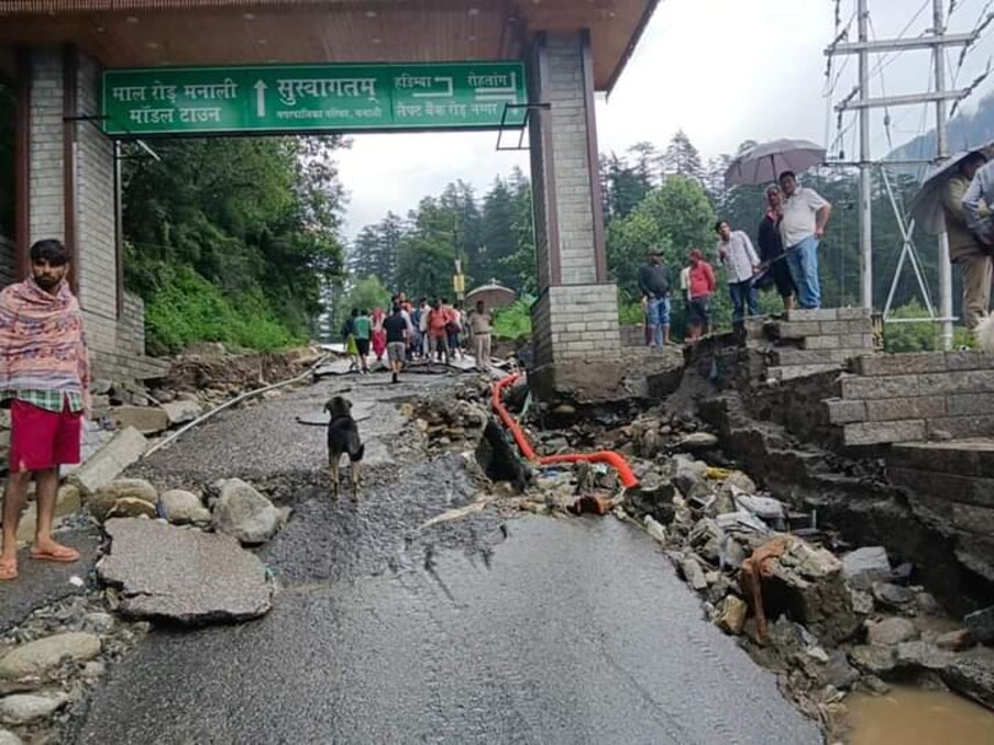  बारिश के पानी से नगर परिषद मनाली व ग्राम पंचायत नसोगी को भी नुकसान पहुंचा है. रांगड़ी के पास नाले के पानी आ जाने से सड़क ढाई घंटें बन्द रही.