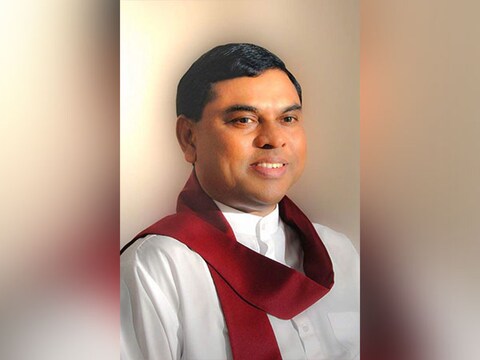 श्रीलंका के राष्ट्रपति के भाई व पूर्व वित्त मंत्री बेसिल राजपक्षे ने देश छोड़ने की कोशिश की. (फाइल फोटो)