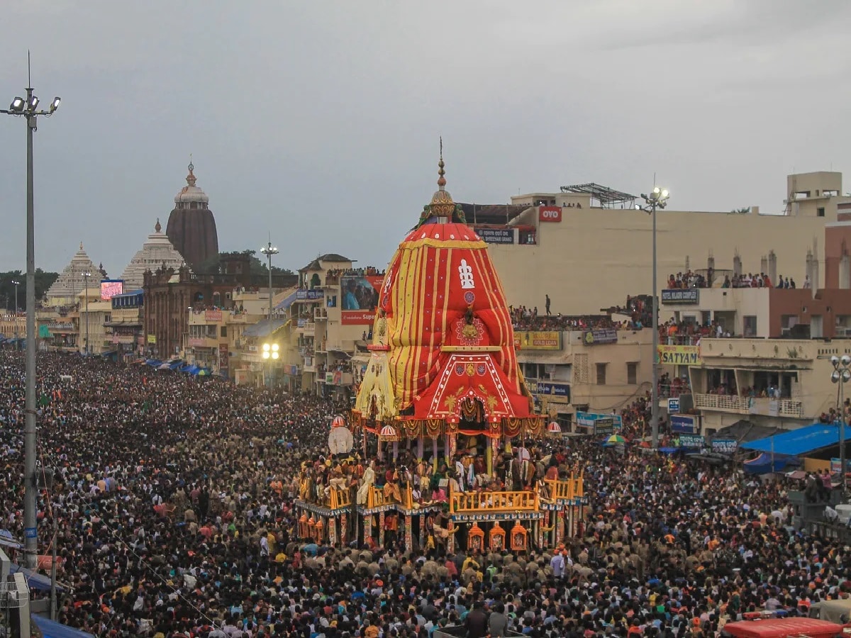 Trending news: Thousands of devotees gathered in 'Bahuda Yatra' of Lord ...